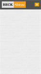 Mobile Screenshot of beck-kueche.de